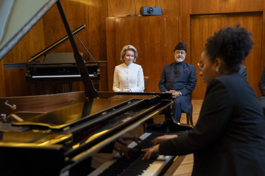 His Majesty Visits Music Centre1 His Majesty Visits Music Centre1