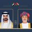 جلالةُ السُّلطان المُعظم وسمو الشيخ رئيس دولة الإمارات يبحثان التطورات في المنطقة