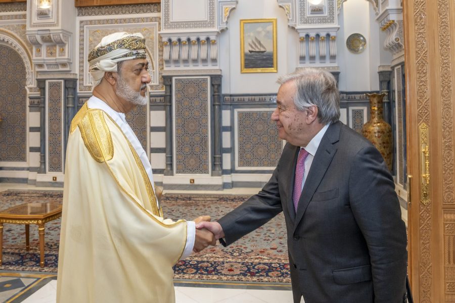 His Majesty receives UN Secretary General2 His Majesty receives UN Secretary General