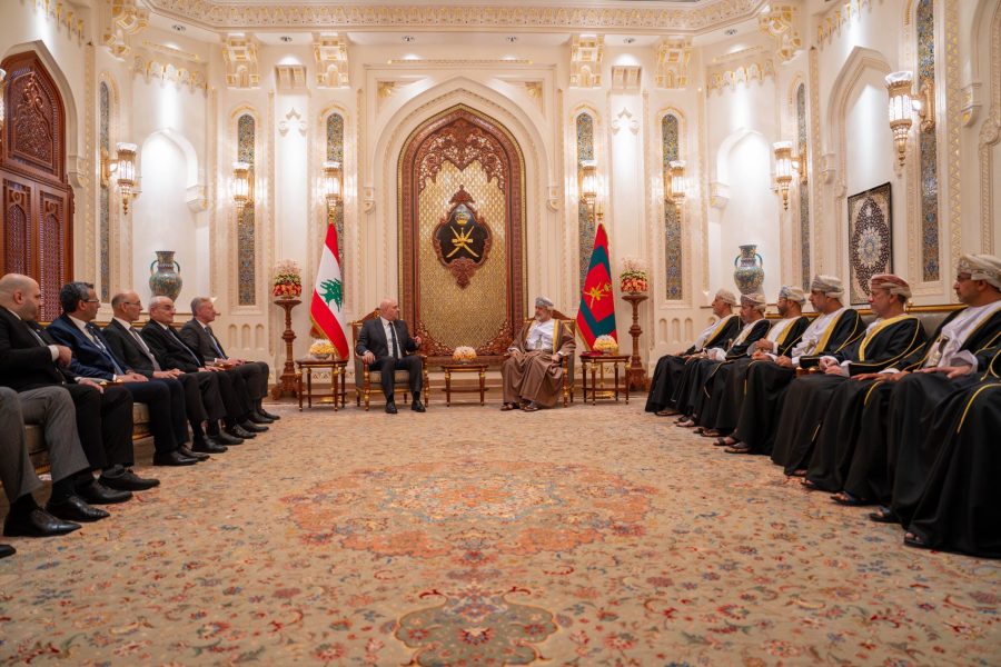 HisMajesty and Lebanon President special meeting 2 HisMajesty and Lebanon President hold special meeting