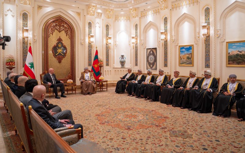 His Majesty and Lebanon President special meeting