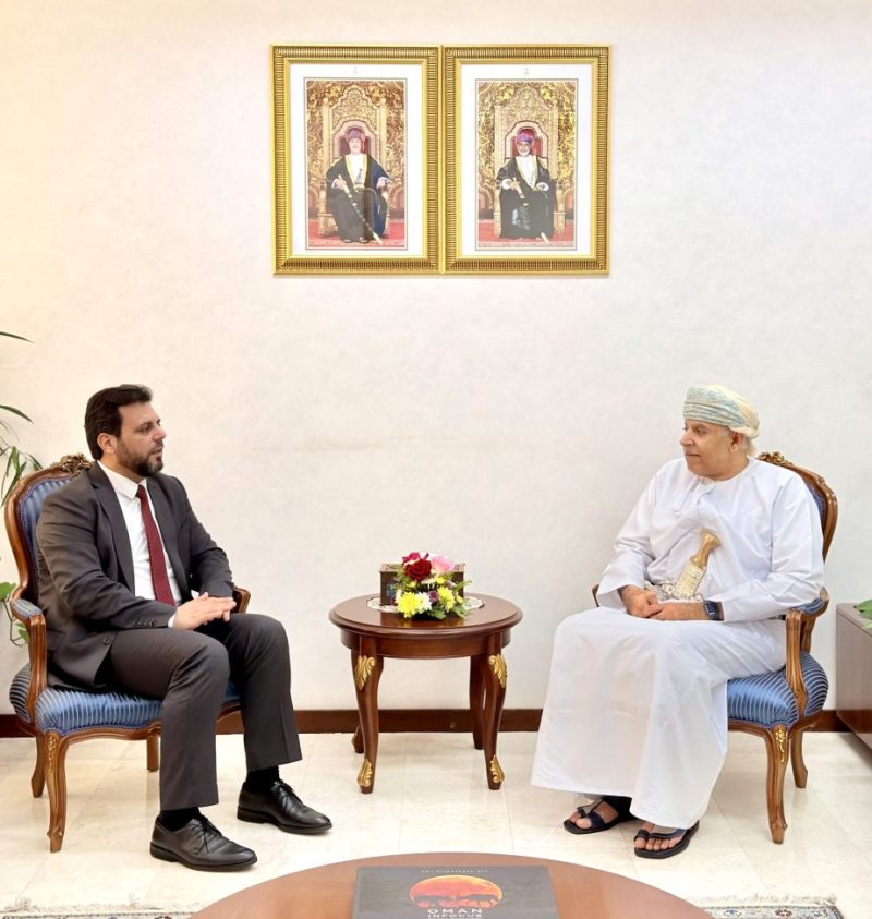 Administrative Undersecretary receives Director of Arab Affairs at Syrian Foreign Ministry