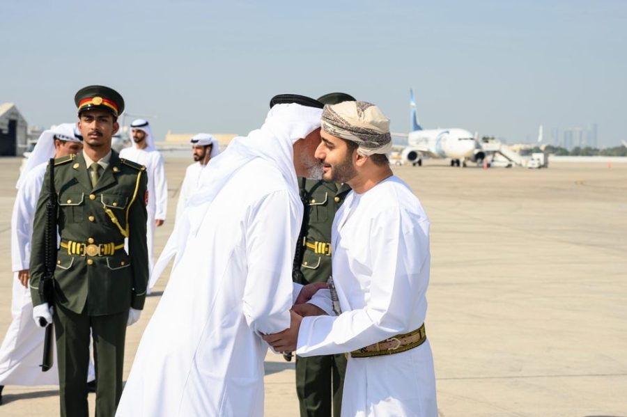 Sayyid Theyazin visits UAE Sayyid Theyazin visits UAE