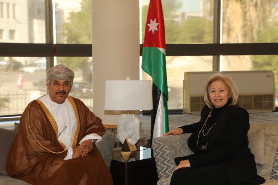 Ambassador of Oman to Jordan meets Jordanian Culture Minister Ambassador of Oman to Jordan meets Jordanian Culture Minister