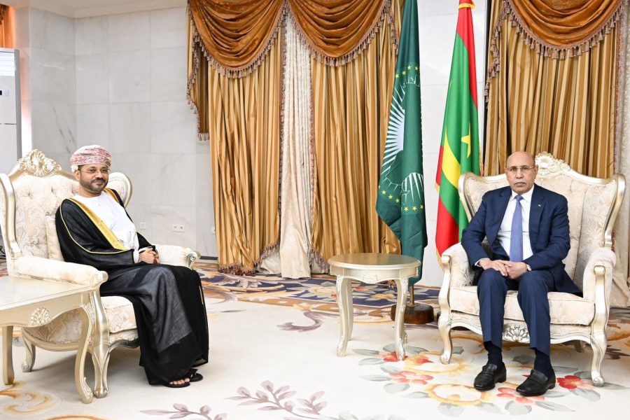 IMG_8567 Mauritanian President receives Foreign Minister
