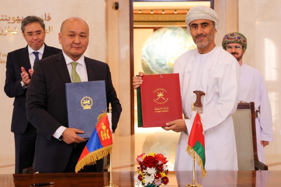 Oman and Mongolia sign visa exemption agreement Oman and Mongolia sign visa exemption agreement