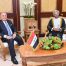 Foreign Minister Discusses Bilateral Cooperation with Iraqi Counterpart