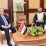 وزير الخارجية يبحث مع نظيره العراقي مجالات التعاون الثنائي
