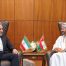 Minister meets Iranian counterpart
