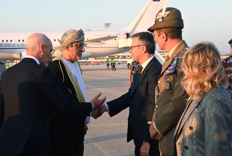 Italian Prime Minister arrives in Oman