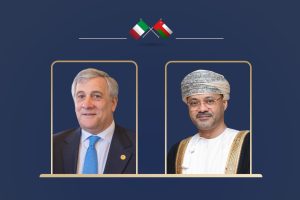 معالي السيد وزير الخارجية يبحث سبل تعزيز العمل المشترك مع نظيره الإيطالي