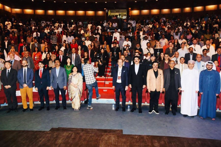 Karachi: Ambassador at World Culture Festival Karachi: Ambassador at World Culture Festival