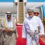جلالة السلطان المعظم يجتمع مع أخيه سمو أمير الكويت لدى وصوله إلى سلطنة عمان