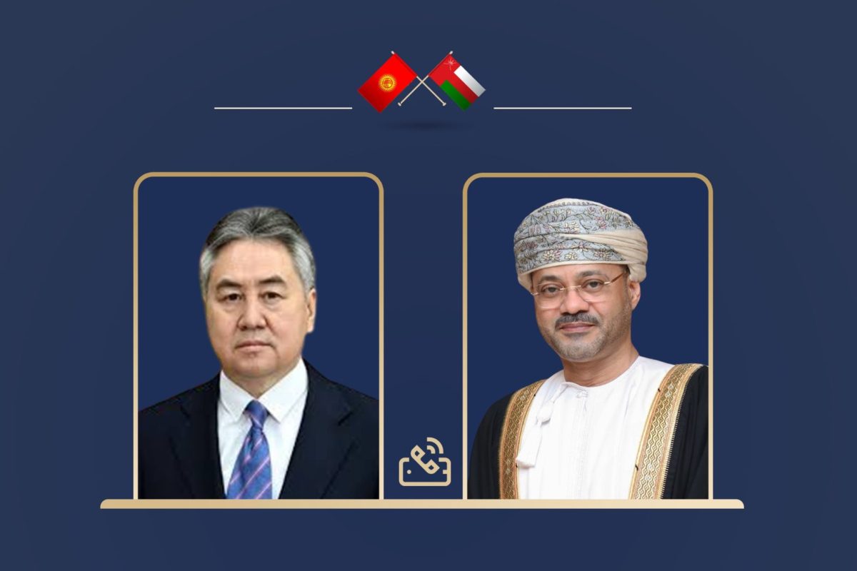 معالي السيد وزير الخارجية يتلقى اتصالا هاتفيا من نظيره القيرغزي