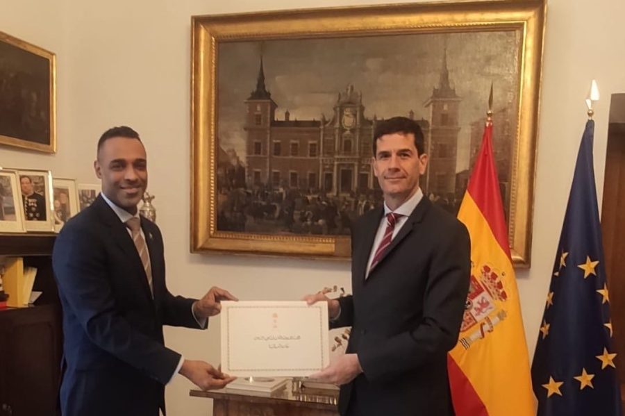Spain: Ambassador presents his credentials Spain: Ambassador presents his credentials