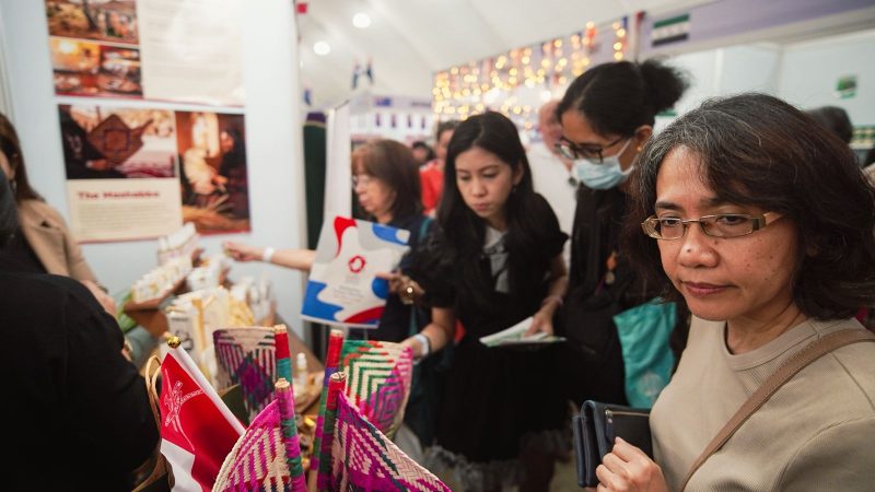 الفلبين:السفارة تشارك في معرض البازار الدولي