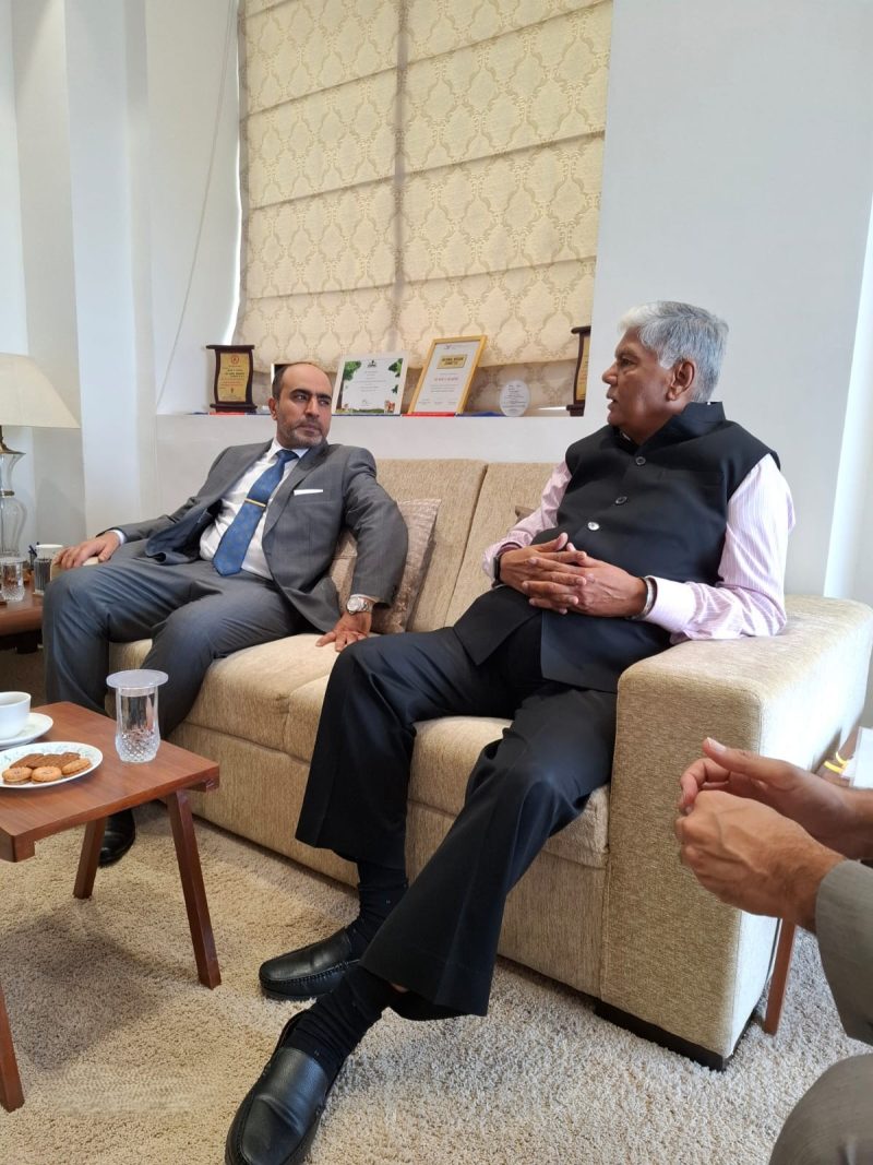 مومباي: القنصل يلتقي مدير مركز التجارة العالمي