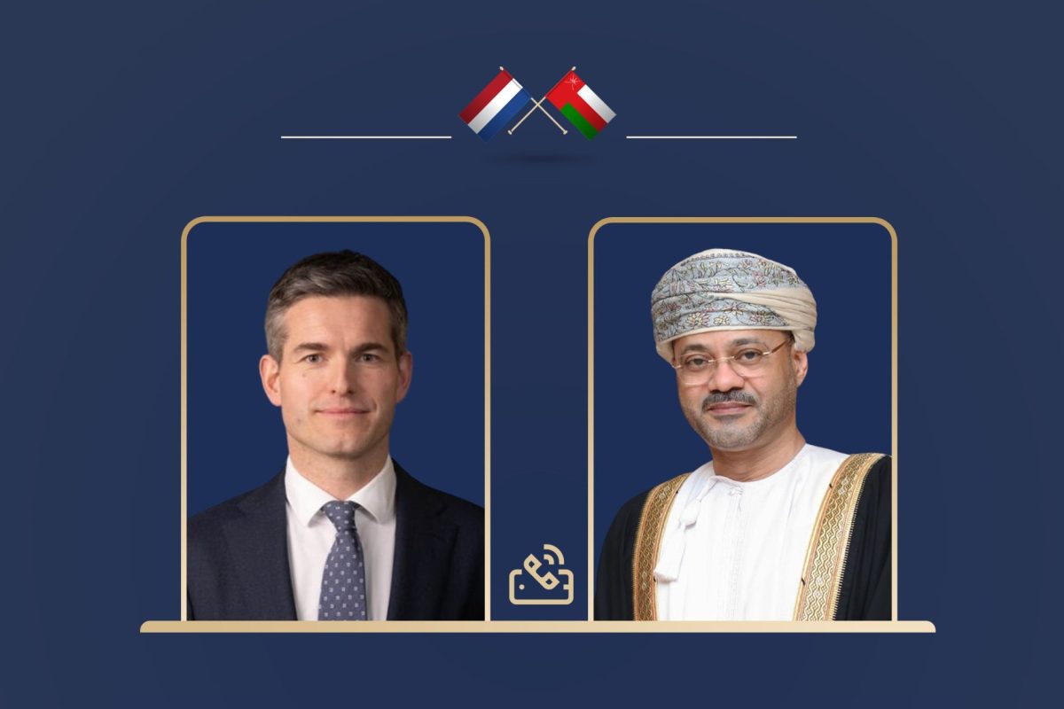 معالي السيد وزير الخارجية يبحث تعزيز مجالات التعاون مع نظيره الهولندي