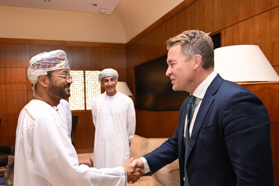 معالي السيد وزير الخارجية يلتقي وزير الدولة بالخارجية النرويجية معالي السيد وزير الخارجية يلتقي وزير الدولة بالخارجية النرويجية