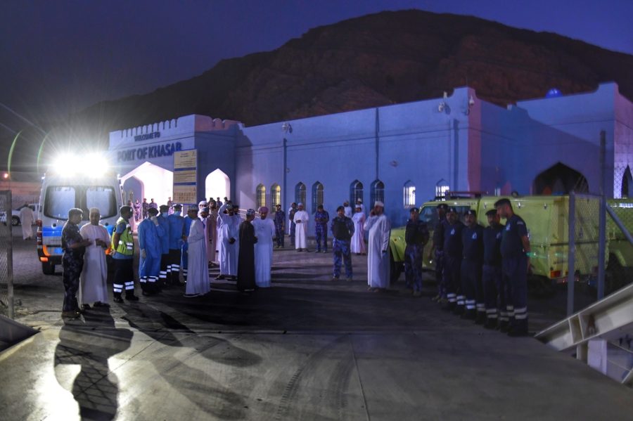 Omanis leave Port of Kassab