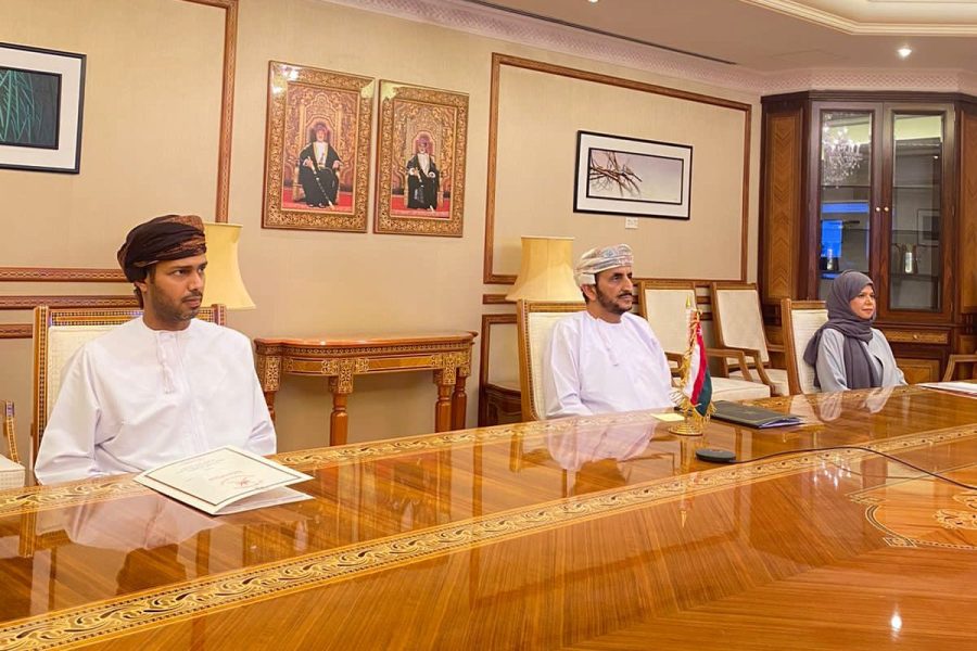 PHOTO-2023-12-06-21-46-34 His Excellency Sheikh, Undersecretary of the Ministry of Foreign Affairs, participates in the International Humanitarian Conference on the Civilian Population in Gaza