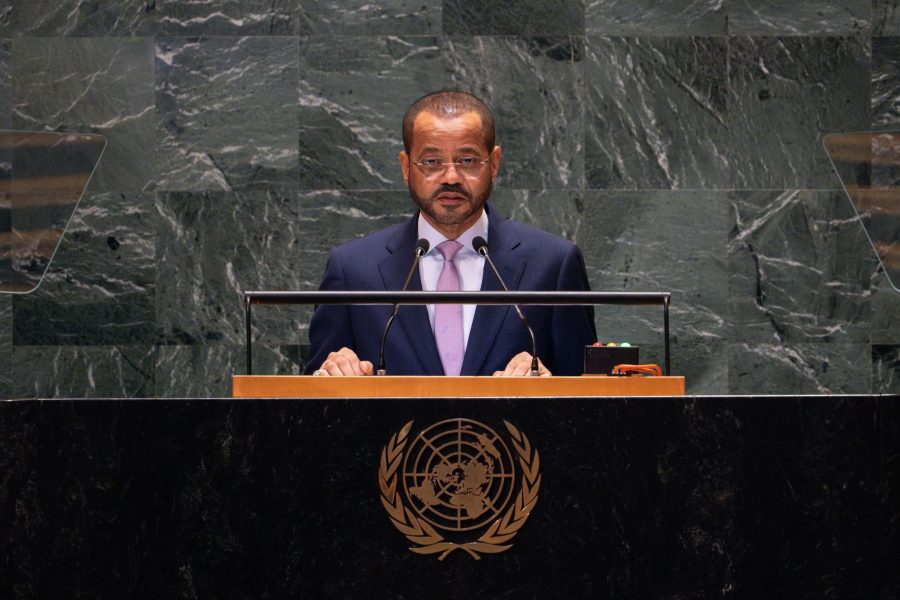Foreign Minister Badr delivers Oman's speech before the 79th UNGA Foreign Minister delivers Oman's speech before the 79th session of the United Nations General Assembly