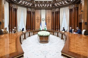 His Majesty sends a written message to the President of Uzbekistan