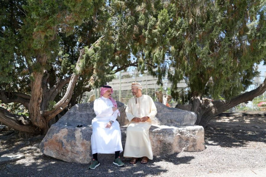 Minister accompanies Saudi Foreign Minister on a tour of Al Jabal Al Akhdar Minister accompanies Saudi Foreign Minister on a tour of Al Jabal Al Akhdar