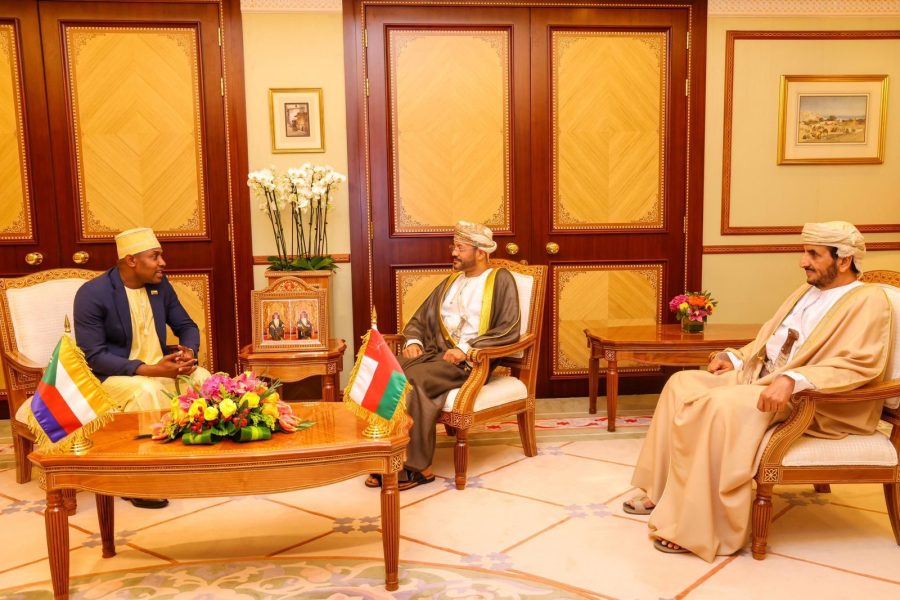 His Majesty receives message from Comoros President His Majesty receives message from Comoros President