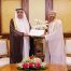 His Majesty receives a message from the King of Bahrain