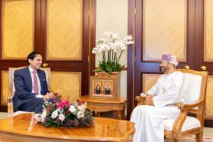 معالي السيد وزير الخارجية يتسلم نسخة من أوراق اعتماد السفير اللبناني