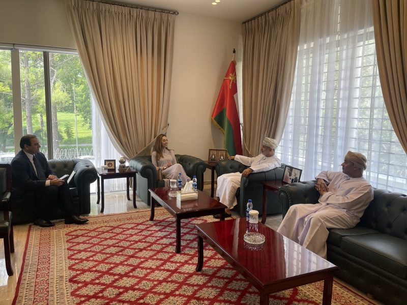 باكستان: السفير يستقبل سفيرة المؤتمر الدولي للبرلمانيين
