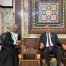 وزيرُ الخارجية يبحث مع نائب رئيس دولة فلسطين تطوُّرات القضية الفلسطينية