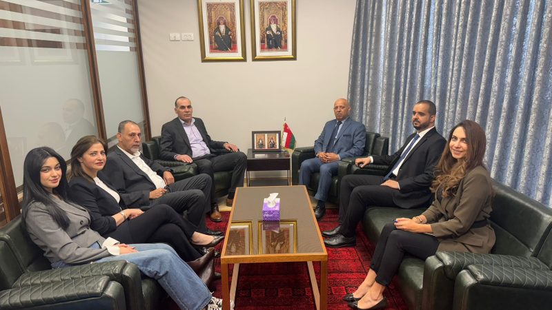Palestine: Ambassador receives Council for Youth and Sports SG