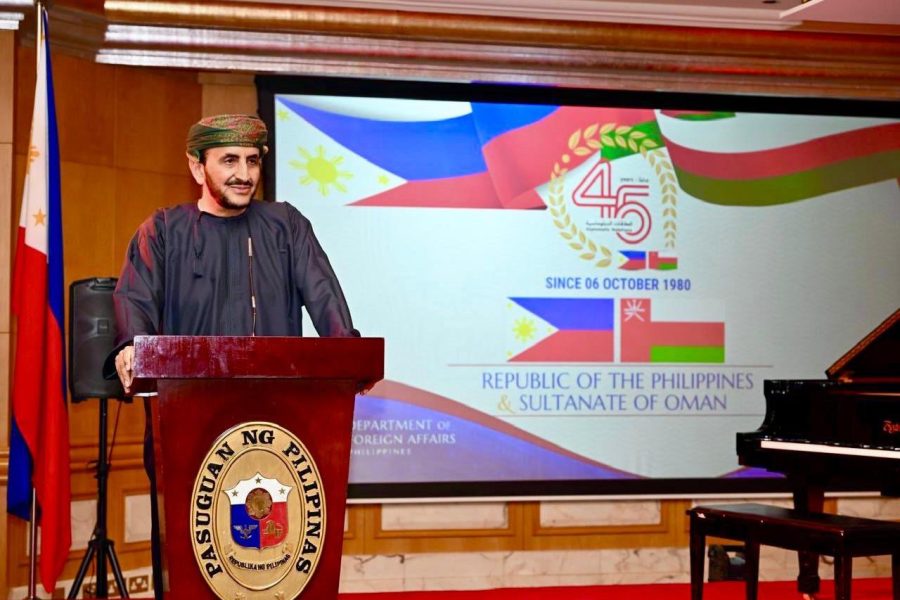Ceremony marking 45 years of diplomatic relations Between Oman and the Philippines Ceremony marking 45 years of diplomatic relations Between Oman and the Philippines