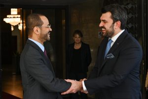 مؤتمر صحفي مشترك بين معالي السيد وزير الخارجية ونظيره البلغاري