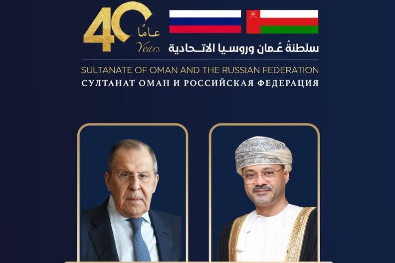 معالي السيد وزير الخارجية يتبادل التهاني مع نظيره الروسي بمناسبة مرور 40 عاما على العلاقات الدبلوماسية