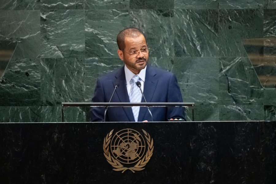 Sayyid Badr speech سلطنة عُمان تؤكد أمام الأمم المتحدة: إنهاء الاحتلال والاعتراف بدولة فلسطين السبيل إلى سلام عادل ودائم