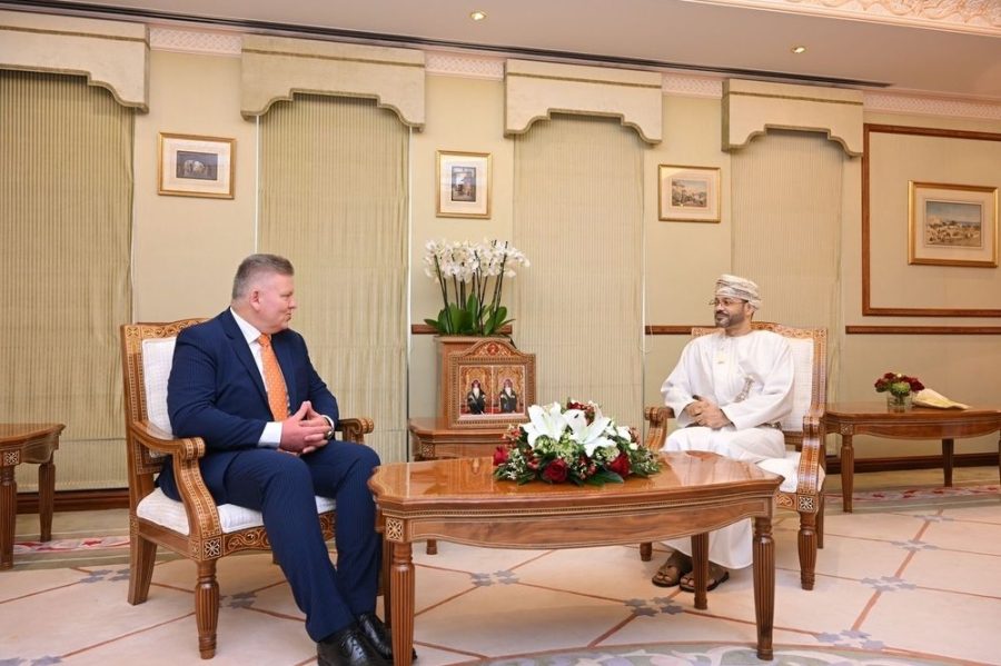 Sayyid-Badr-meets-Polish-Non-resident-Ambassador-designate Sayyid-Badr-meets-Polish-Non-resident-Ambassador-designate