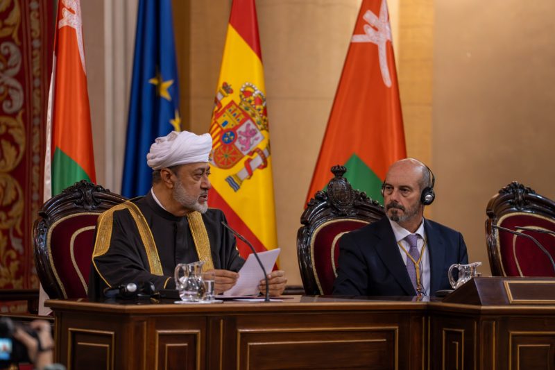 جلالةُ السُّلطان المُعظّم يزور مجلس الشّيوخ الإسباني