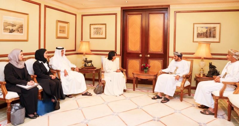 Political Undersecretary receives Director of Mubarak Al Khalifa Academy