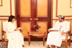 Political Undersecretary receives Director of Mubarak Al Khalifa Academy