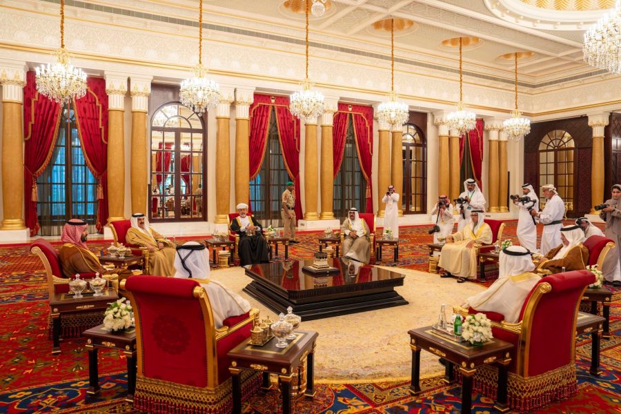 جلالة السلطان المعظم يشارك في القمة 46 لمجلس التعاون الخليجي بالمنامة جلالة السلطان المعظم يشارك في القمة 46 لمجلس التعاون الخليجي بالمنامة