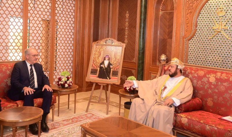 رسالة شفويّة لجلالة السُّلطان المعظّم من رئيسة الاتحاد السويسري