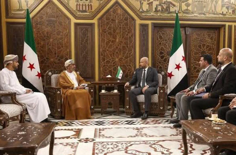 سوريا: وزير الطوارئ يستقبل سفير سلطنة عمان سوريا: وزير الطوارئ يستقبل سفير سلطنة عمان