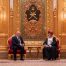 His Majesty hold talks with Lebanese President