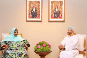 معالي السيد وزير الخارجية يستقبل سفيرة تنزانيا بمناسبة انتهاء مهام عملها