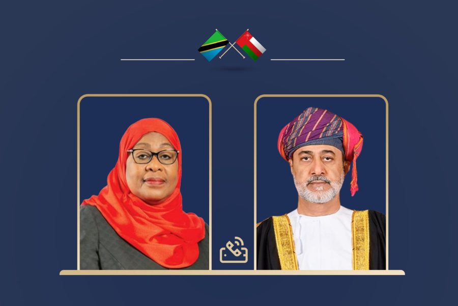 جلالة السلطان المعظم يبحث تعزيز التعاون الثنائي مع رئيسة تنزانيا جلالة السلطان المعظم يبحث تعزيز التعاون الثنائي مع رئيسة تنزانيا