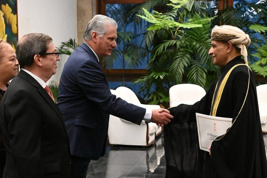 The Ambassador of the Sultanate of Oman to Cuba presents his credentials The Ambassador of the Sultanate of Oman to Cuba presents his credentials