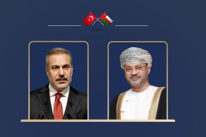 معالي السيد وزير الخارجية يبحث المستجدات التي تشهدها المنطقة مع نظيره التركي